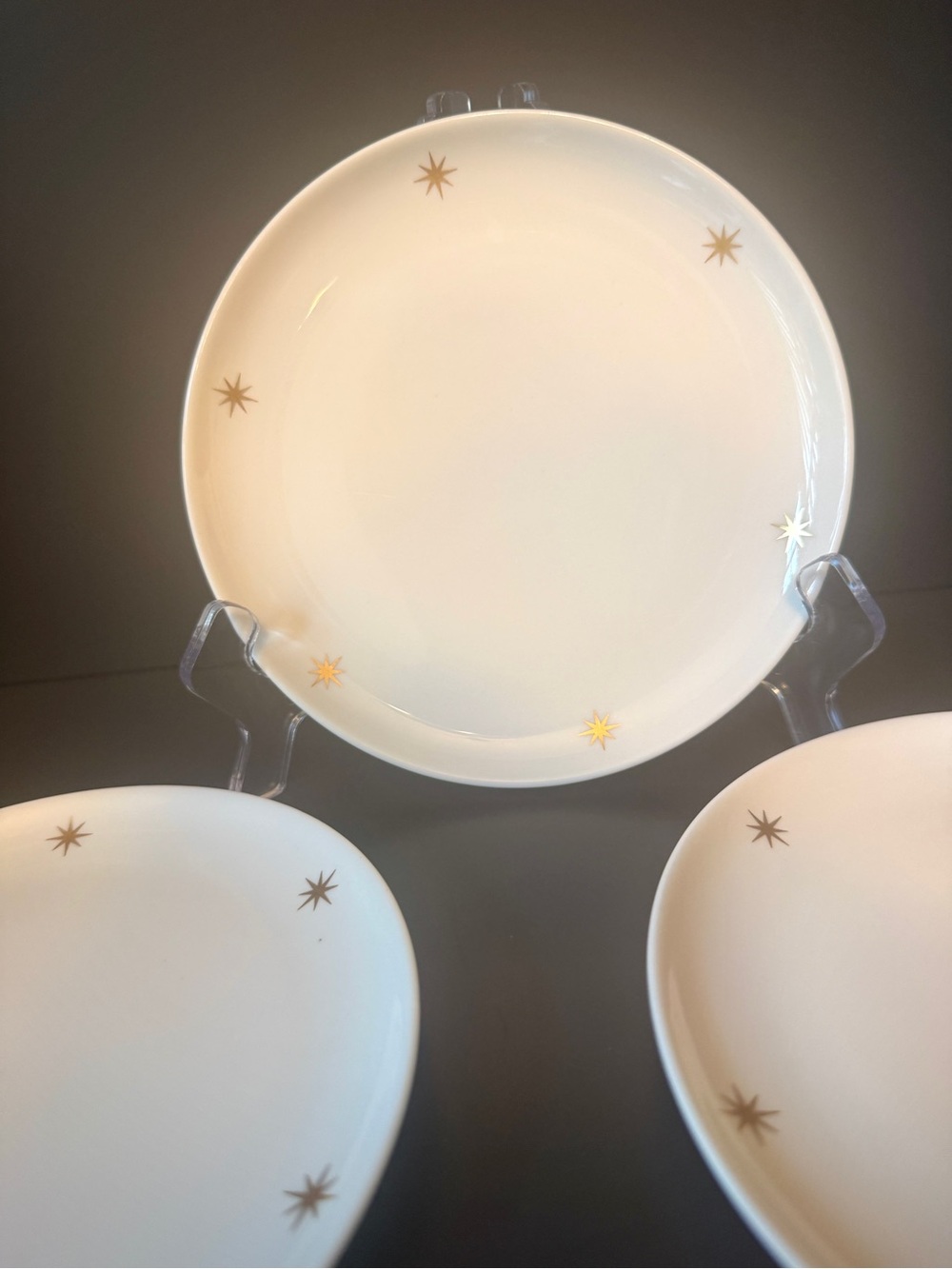 Vintage Syracuse China Nocturne MCM Bread Plates Set of 3